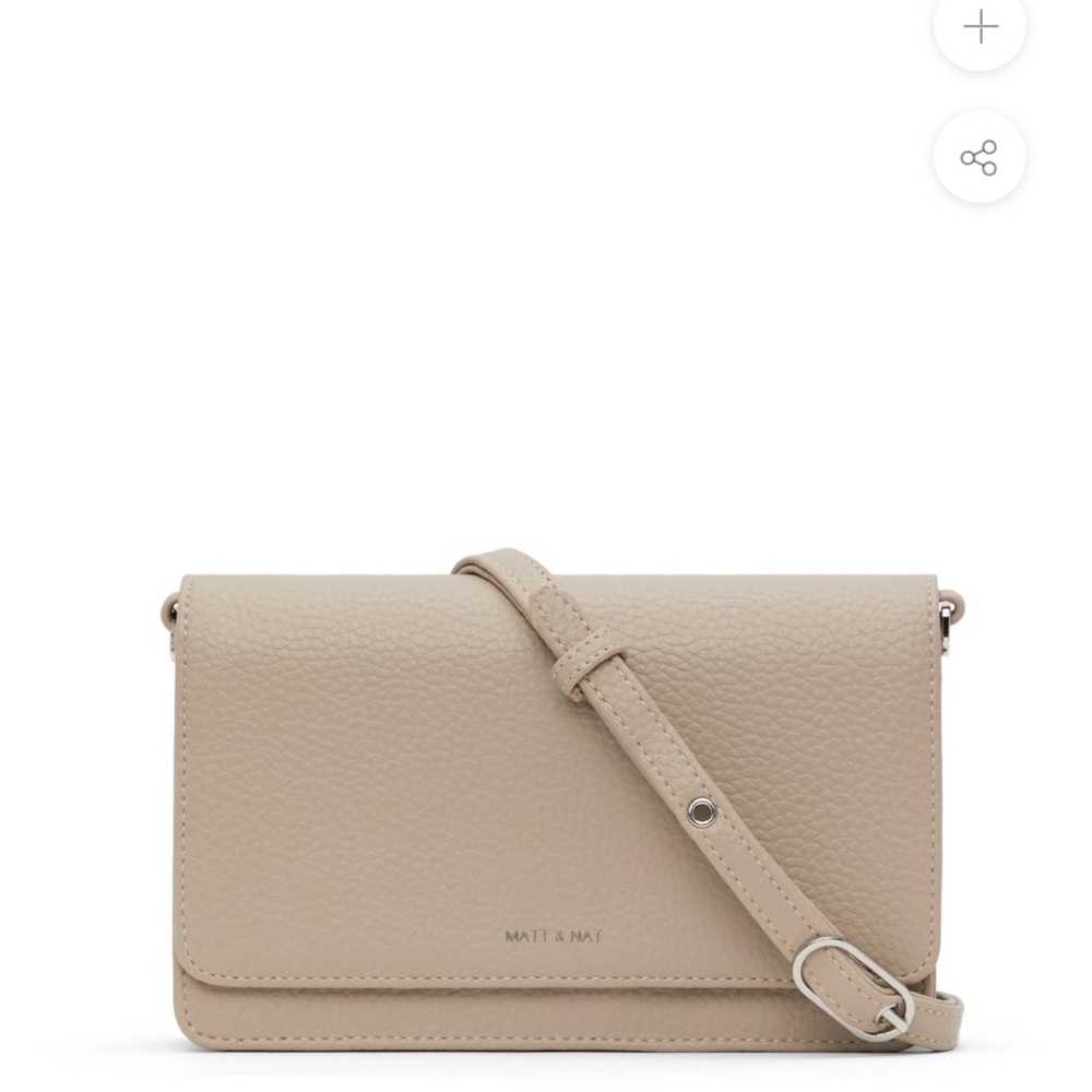 Matt & Nat Beige Crossbody Bag